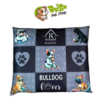 Colchoneta Ranzes Modelo Dakota Bulldog - Talla L (Plomo)