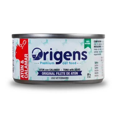 Origens Atún con Calamar 85gr
