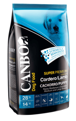 Canbo Cachorro Super Premium Cordero Razas Medianas y Grande 15kg (Remate)