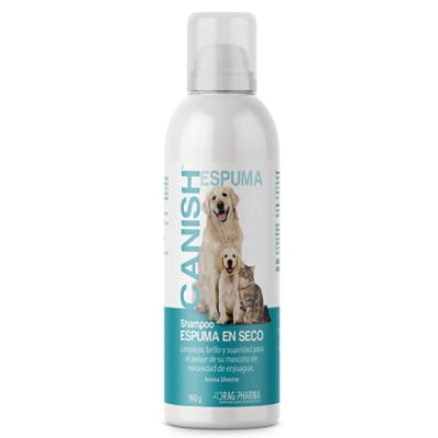 CANISH ESPUMA EN SECO SHAMPOO 160gr