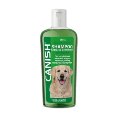 Canish Shampoo extracto de hierbas para perros - 390ml