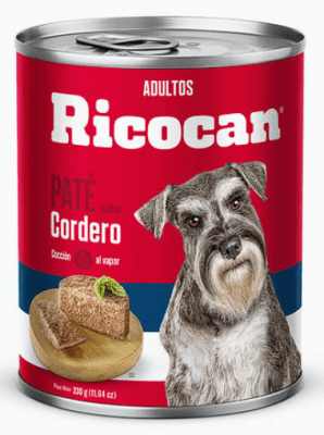 Ricocan Pate Cordero (Lata) - 330Gr