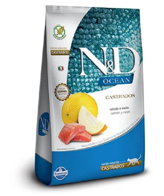 N&D OCEAN FELINE SALMÓN ADULTO CASTRADO 1.5kg