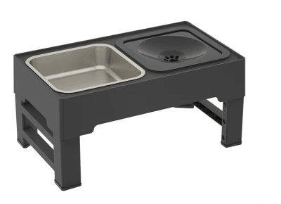 els pet - Plato doble Evevado regulable