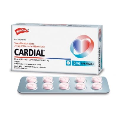 Holliday Cardial 5mg - Blister 10 pastillas