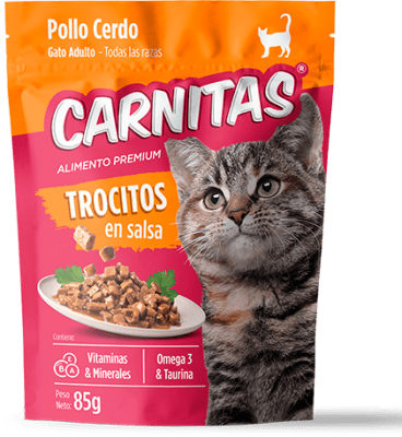 Mimma Carnitas Cat Trocitos Salsa de Pollo y Cerdo 85gr