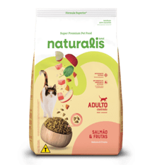 Naturalis Gato Adulto Castrado Salmón & Frutas 7.5kg