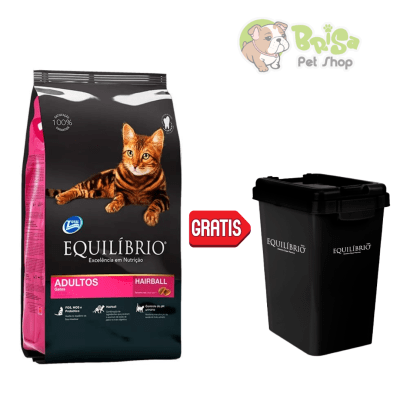 Equilibrio Cat Adultos 7.5kg + Contenedor
