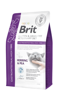 Brit GF Vet Diets Cat Gastrointestinal High Fibre - 2kg
