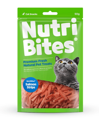 Nutribites Cat Salmón Strips (50gr)