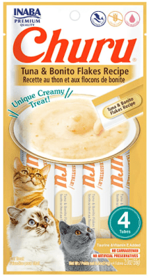 Snacks Churu de Atún y Bonito (4 unidades)