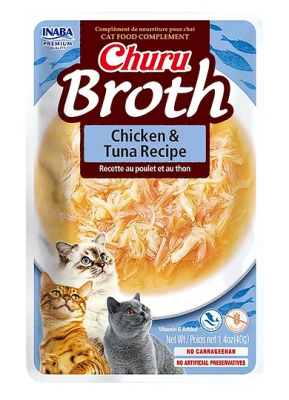 Churu Broth Chicken / Tuna Recipe - 40gr