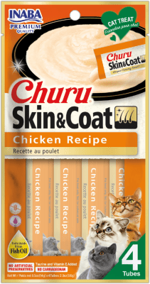 Churu Skin & Coat Chicken Receipt CAT - 4 und x 14gr
