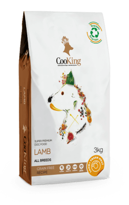 Cooking Dog Food Adult All Breeds Lamb Grain Free 3kg