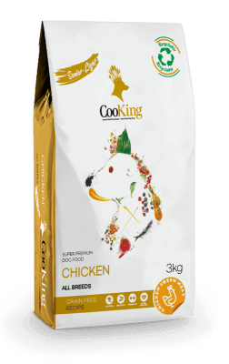 Cooking Dog Food for Senior - Light Chicken Grain Free 3kg