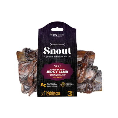 Snout Costilla de Res y Cordero Ahumado 3und