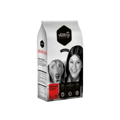 AMITY DOG PREMIUM CHICKEN & RICE 3kg
