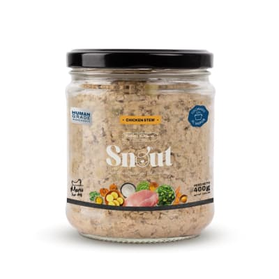 Snout Dog Alimento completo de estofado de Pollo 400gr