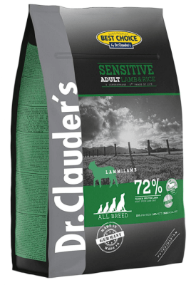 Dr. Clauders Dog Adult Lamb & Rice (Sensitive) 4kg