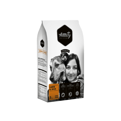 AMITY DOG PREMIUM LAMB & RICE 3kg