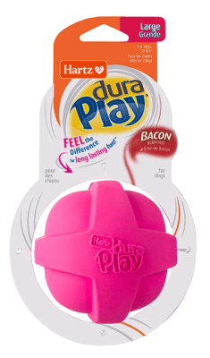 Hartz dura play pelota aroma Bacon talla Large