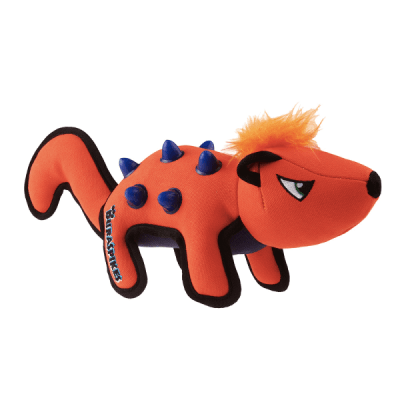 Gigwi Duraspikes Extra Durable ardilla naranja