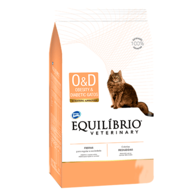 Equilibrio Veterinary Obesity & Diabetic Gatos 2kg