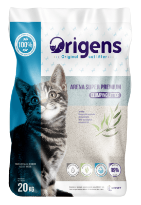 Arena Origens Super Premium con Aroma a Eucalipto 20kg