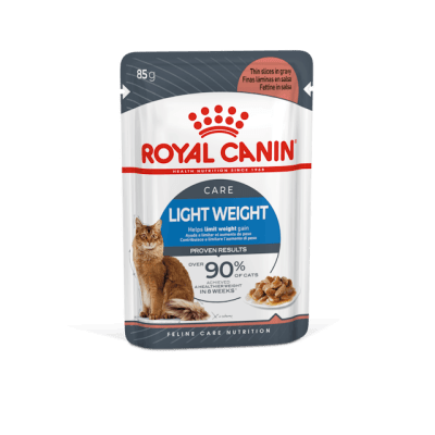 ROYAL CANIN CAT FCN LIGHT WEIGHT CARE POUCH IN GRAVY 85gr