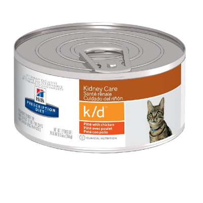 Hills PD Feline Kidney K/D Dry (Lata) 156gr