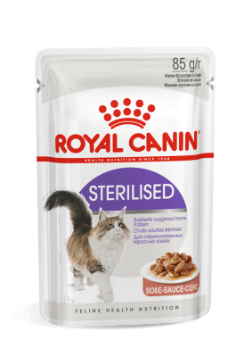 ROYAL CANIN FHN STERILISED POUCH IN GRAVY 85gr