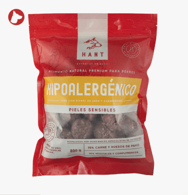 Hant Alimento Barf Super Premium - Hipoalergénico 800 gr
