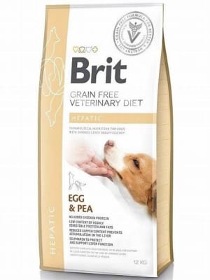 BRIT GF VET DIET DOG HEPATIC 12kg