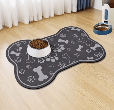 Alfombrilla antideslizante en forma de Hueso