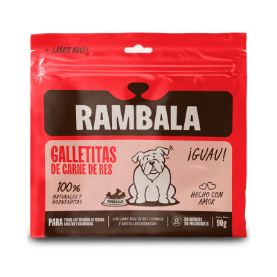 Rambala Galletitas de Carne de Res - 90gr