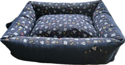 Cama Modelo Jean - Azul Talla L