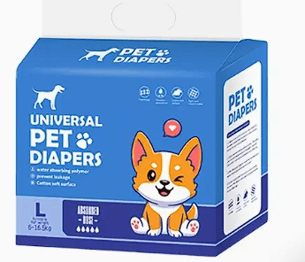 Pañales para perro (Macho) Universal Pet Diapers (12 unid) - Large