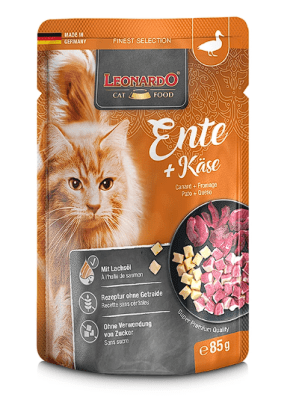 Leonardo Pato y Queso Pouch 85gr