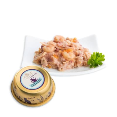 Nuevo SP Lovely Filets Pate Pollo con Camarones y Diente de León 85gr