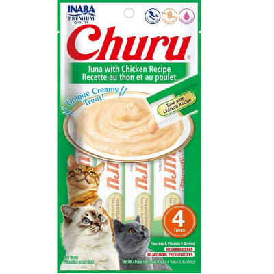 Snack Churu de Atún y Pollo (4 unidades)