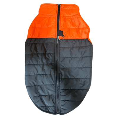 Ropa PO - Chaleco con Cierre (M3) Naranja con Negro - Talla 4