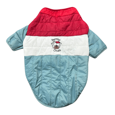 Ropa PO -  Casaca Acolchada (M5) Roja, Blanco, Plomo - Talla 5