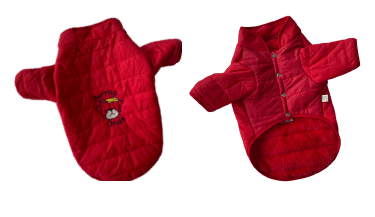 Ropa PO - Casaca Acolchada Roja - Talla 4