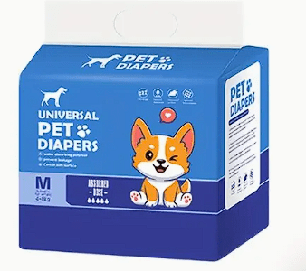 Pañales para perro (Macho) Universal Pet Diapers (12 unid) - Medium