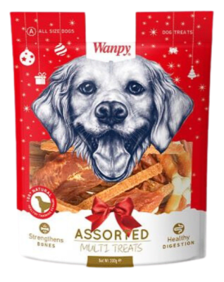Wanpy Multi Snack Pollo (Assorted) - 300gr