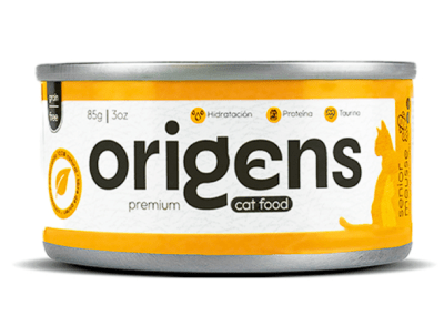 Origens Gato Mousse Senior Classic Atún, Alga y Cúrcuma 85Gr