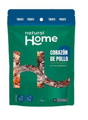 Natural Home Treats Corazón de Pollo - 70gr