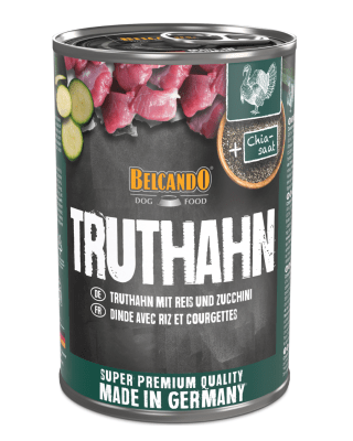 Belcando Pavo con arroz y calabacín (Lata) - 400gr
