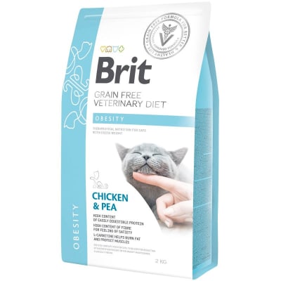 BRIT GF VET DIETS CAT OBESITY 2kg