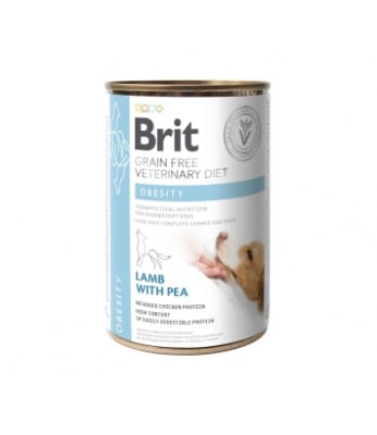 BRIT GF VET DIET DOG OBESITY (LATA 400GR)